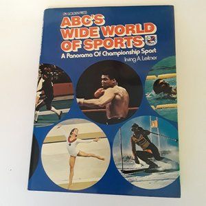 "ABC'S WIDE WORLD OF SPORTS: A PANORAMA OF CHAMPIONSHIP SPORT" 1975 EDITION BOOK